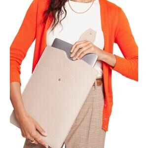 Lindsay Albanese Limited Edition Daily Laptop Clutch, Herringbone, NWT